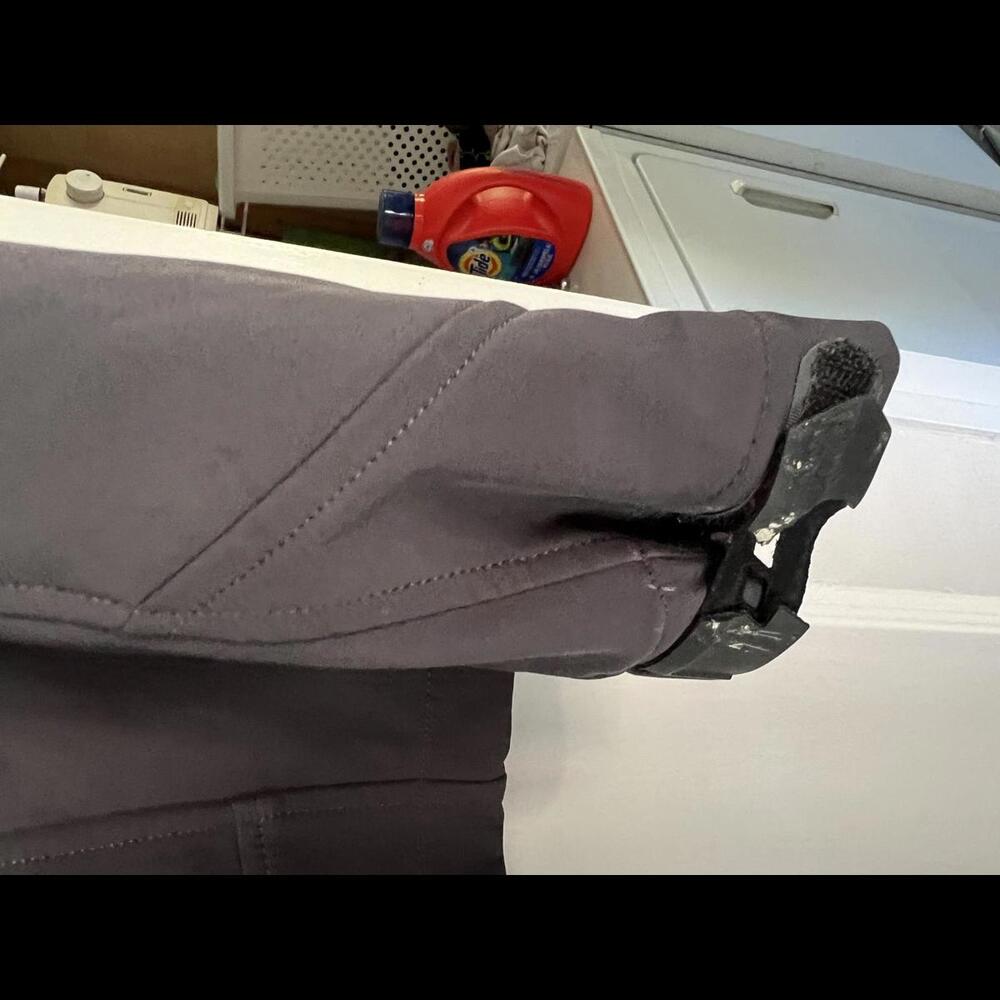 Koppen Softshell Size Large Gray Jacket With Pink… - image 4